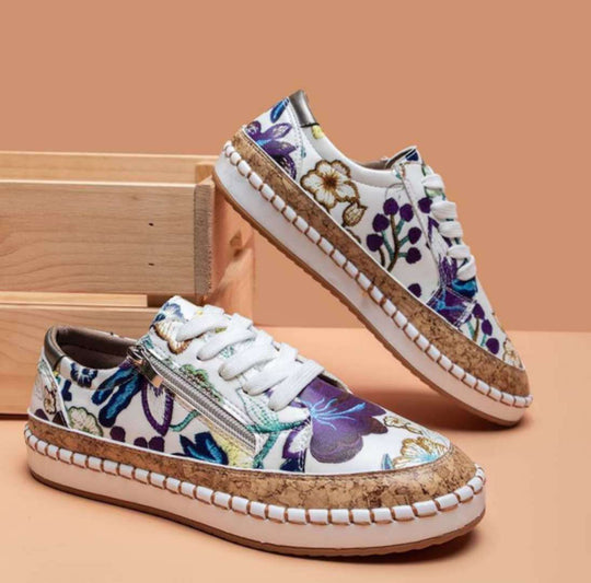 R&B | Vintage Vulkanisierte Damen Schuhe Komfort und Stil