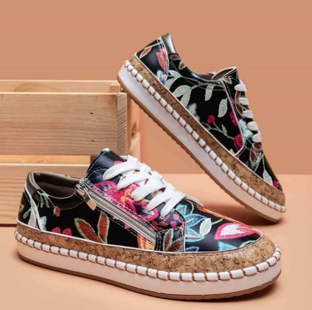 R&B | Vintage Vulkanisierte Damen Schuhe Komfort und Stil