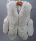 Damen elegante Fellweste R&B