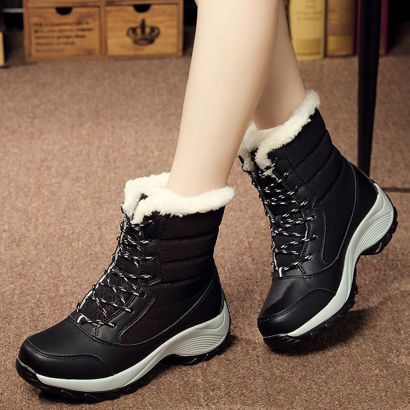 Gefütterte Warme Schneestiefel Für Damen R&B