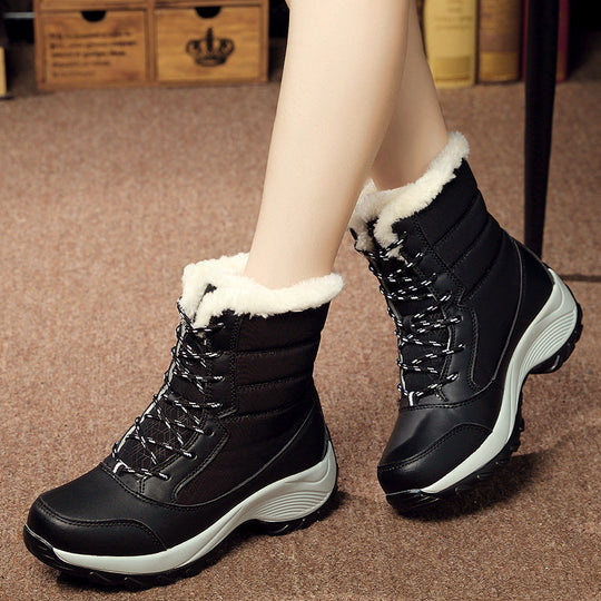 Gefütterte Warme Schneestiefel Für Damen R&B
