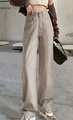 Damen Bequeme und stilvolle Cordhose mit weitem Bein R&B