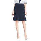 Damen Schwingender Midi-Rock mit eleganter Passform