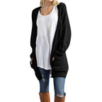 Damen Strickcardigan mit gemütlicher Oversized-Passform und Taschen