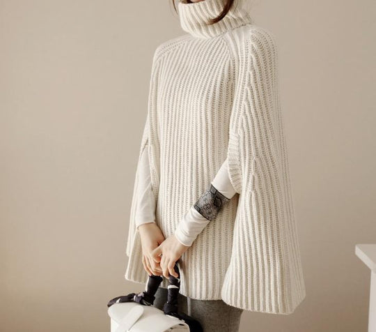 Damen Pullover mit Kapuzen und weiten Ärmeln R&B