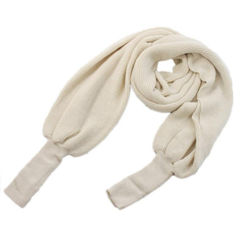 Damen stylischer Strickschal mit innovativem Design