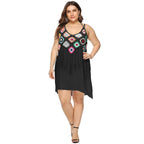 Damen Bohemian Chic Strandkleid R&B