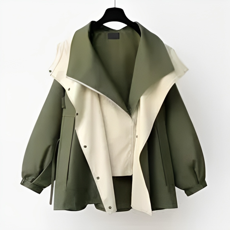 R&B | Elegante Wasserdichte Regenjacke für Frauen