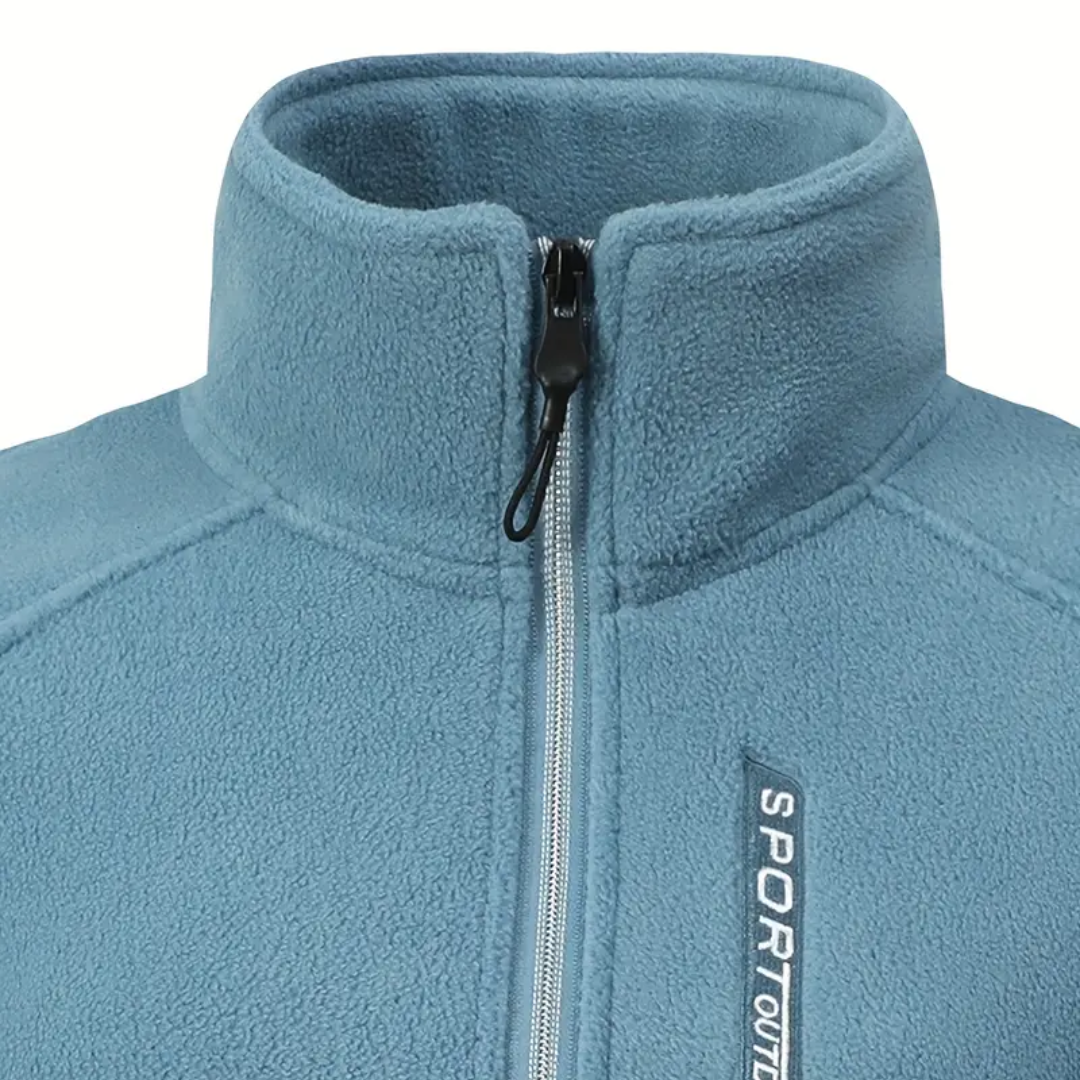 R&B | Damen Outdoor Fleecejacke Warm Gefüttert mit Plüschigem Innenfutter