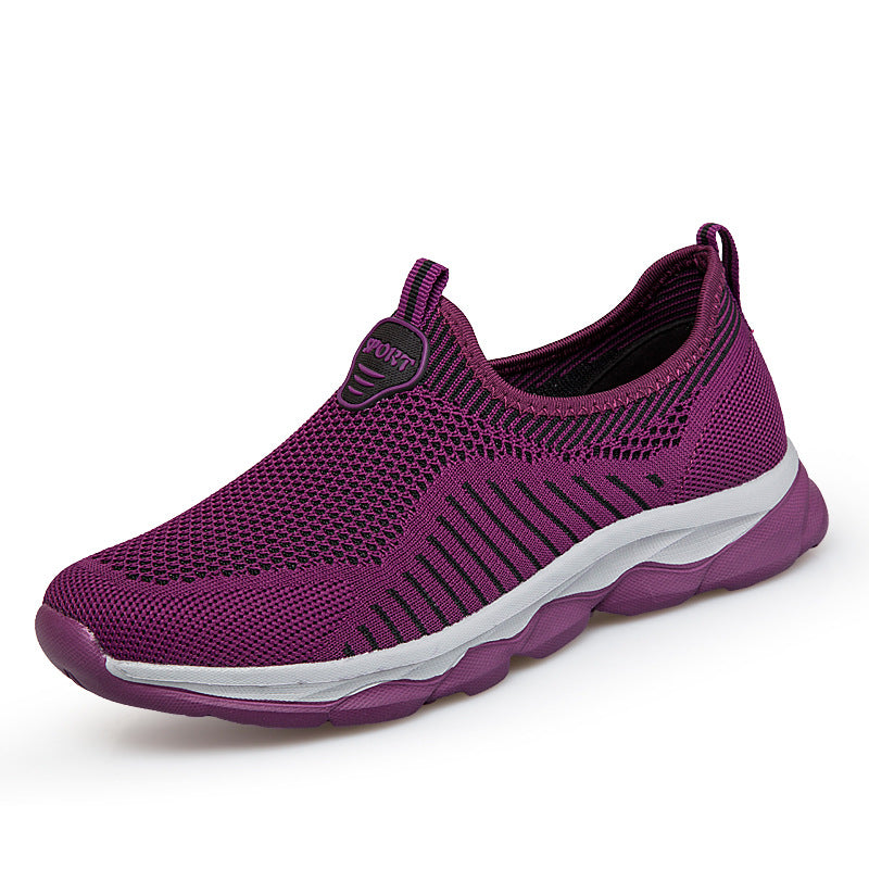 Damen Sportliche Slip-On Sneakers mit atmungsaktivem Obermaterial R&B