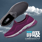 Damen Sportliche Slip-On Sneakers mit atmungsaktivem Obermaterial R&B