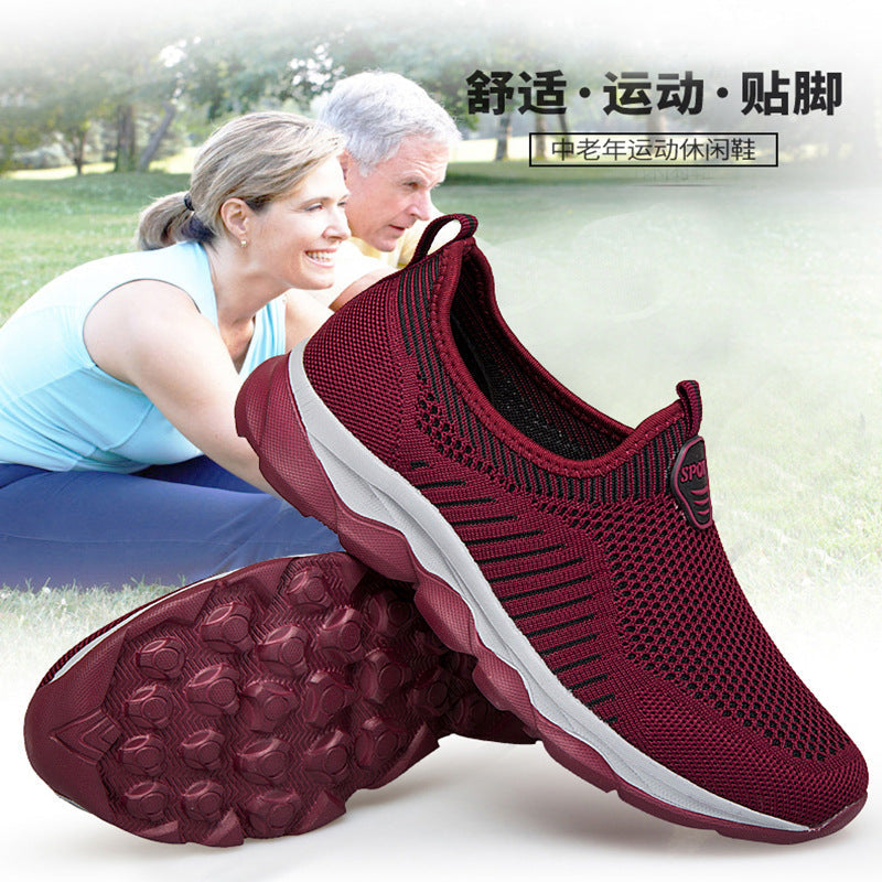 Damen Sportliche Slip-On Sneakers mit atmungsaktivem Obermaterial R&B