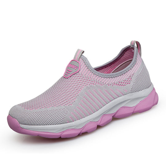 Damen Sportliche Slip-On Sneakers mit atmungsaktivem Obermaterial R&B