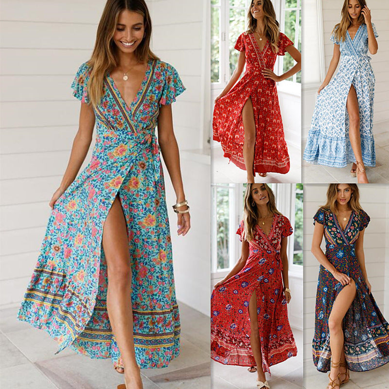 R&B | Sexxy Kleider für Frauen Blumenkleid