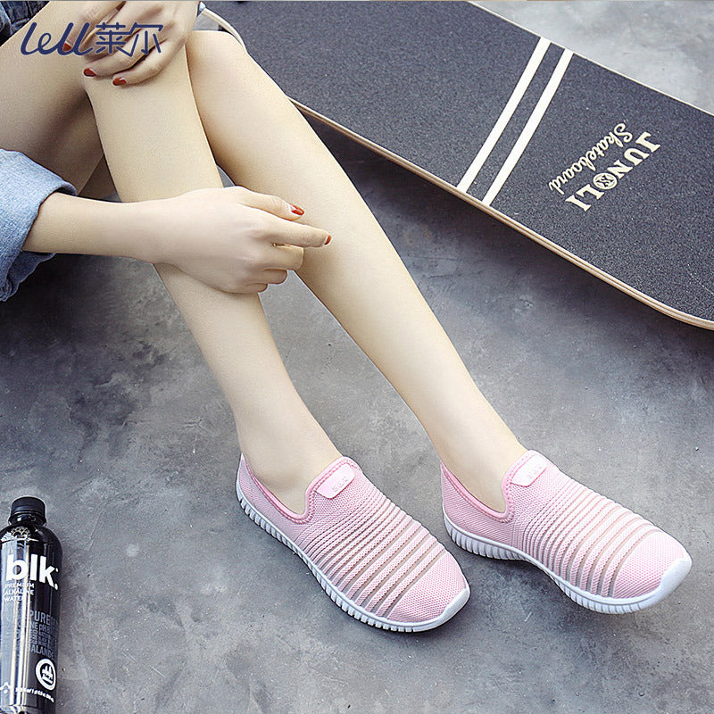 Damen Luftige Slip-On Sneakers R&B