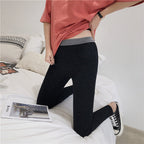 Damen Glitzernde Leggings im figurbetonten Rippdesign