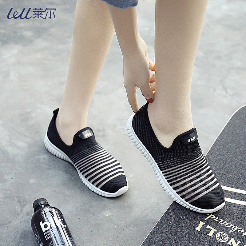 Damen Luftige Slip-On Sneakers R&B