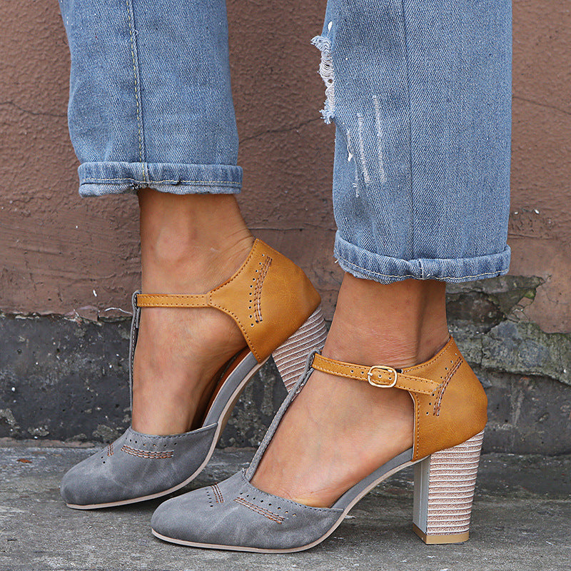 Damen elegante und bequeme High Heels R&B