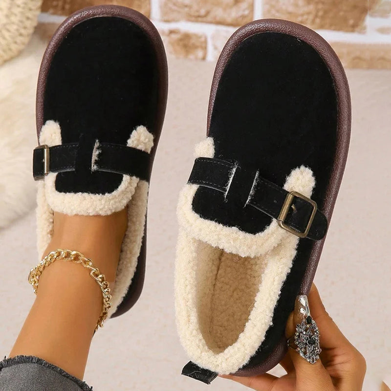Warme und bequeme flache Schuhe R&B