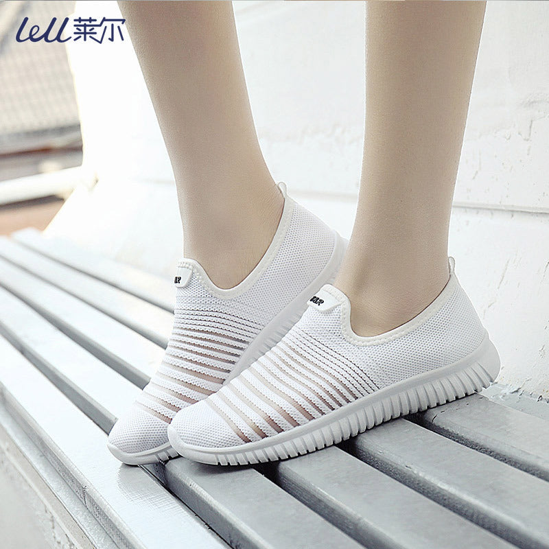 Damen Luftige Slip-On Sneakers R&B