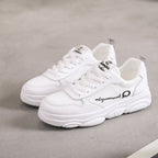 Damen lässige Sneakers mit atmungsaktiver Canvas-Oberfläche und dämpfendem Sohlenprofil R&B
