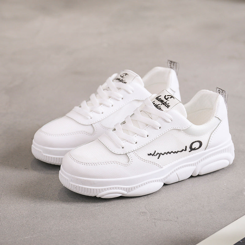 Damen lässige Sneakers mit atmungsaktiver Canvas-Oberfläche und dämpfendem Sohlenprofil R&B