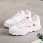 Damen Sportliche Sneaker mit atmungsaktiver Mesh-Oberfläche und gepolsterter Dämpfung R&B