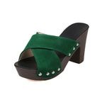 Damen Blockabsatz Sandalen R&B