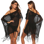 Damen lässige Strickbluse R&B