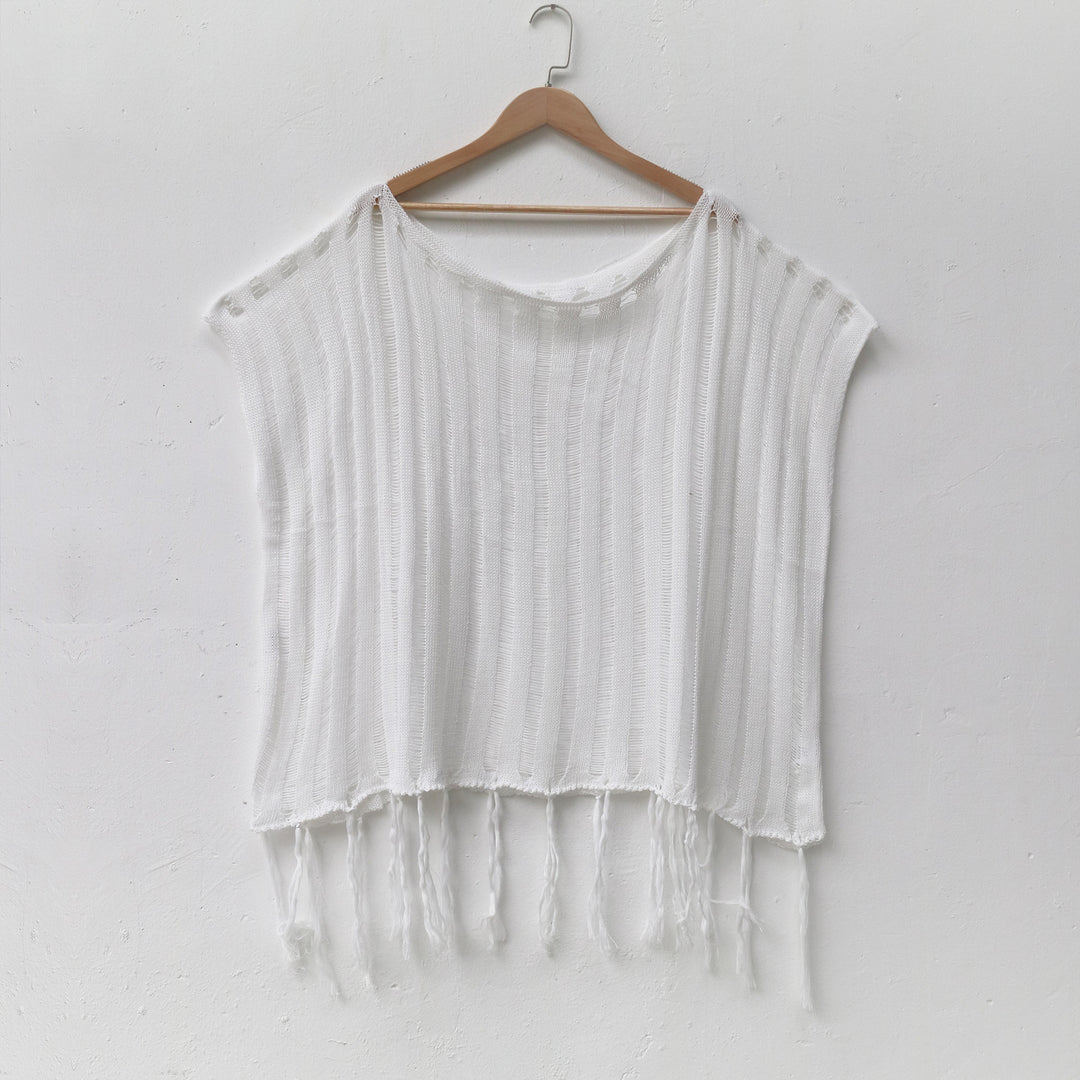 Damen lässige Strickbluse R&B