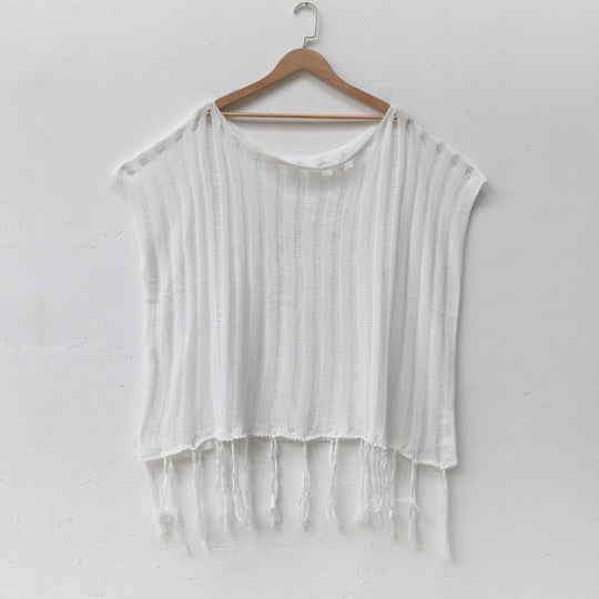 Damen lässige Strickbluse R&B