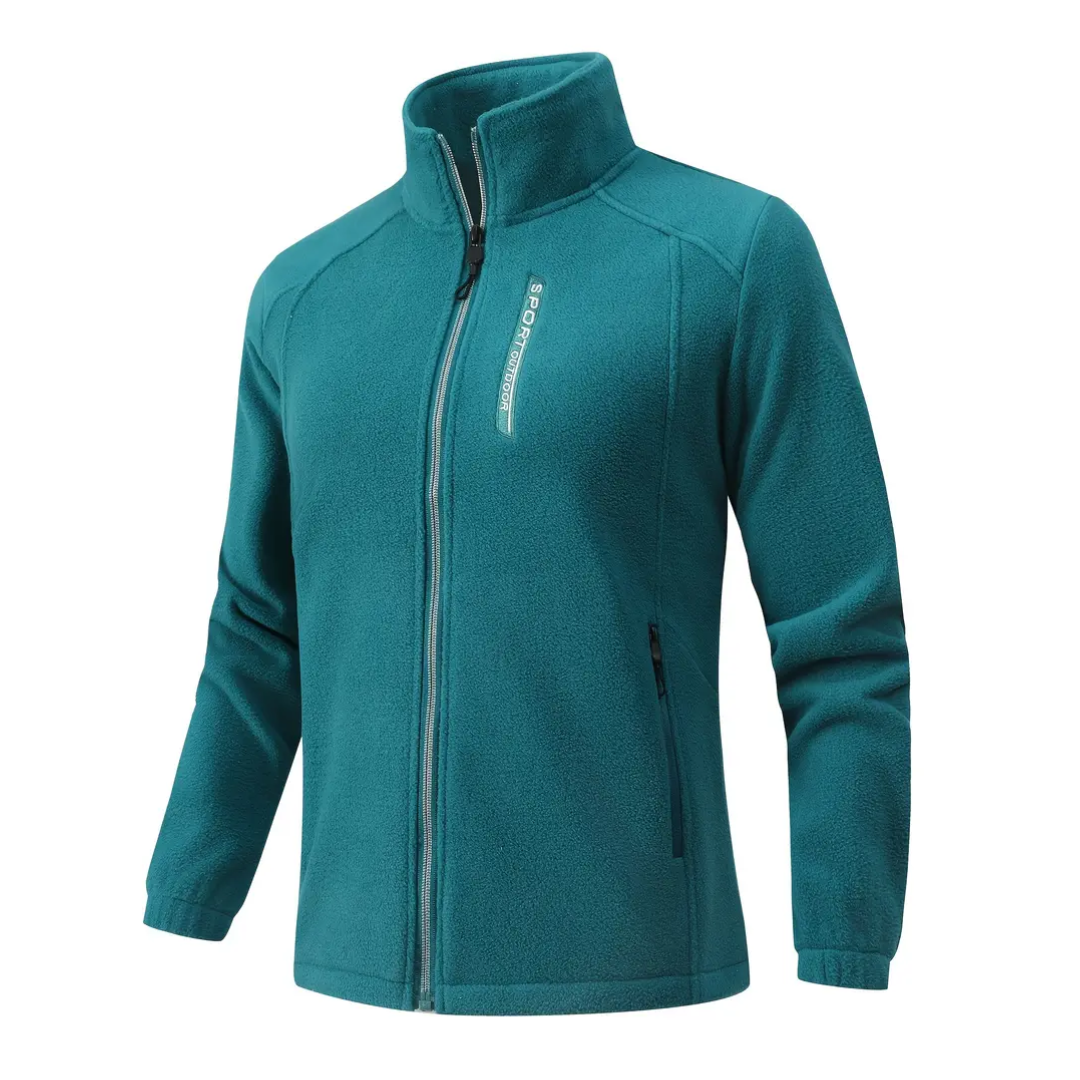 R&B | Damen Outdoor Fleecejacke Warm Gefüttert mit Plüschigem Innenfutter