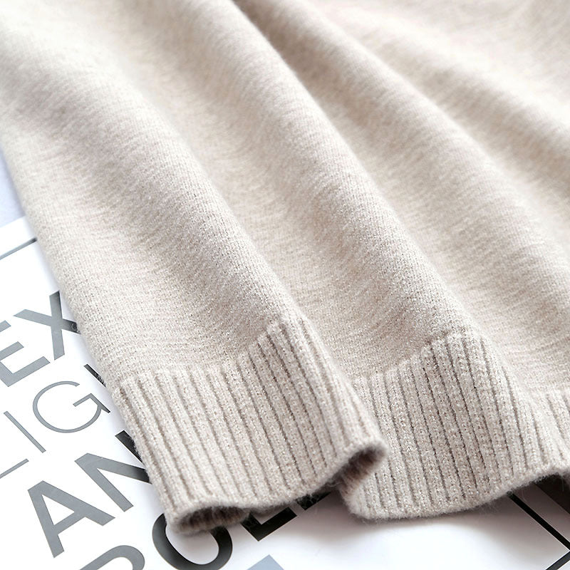 Damen Bequemer Strickcardigan mit Taschen und offenem Schnitt R&B