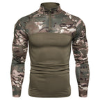 Herren Sportlicher Langarmpullover mit strukturiertem Design und praktischem Reißverschluss