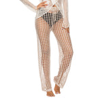 Damen lässige Netz-Hose R&B