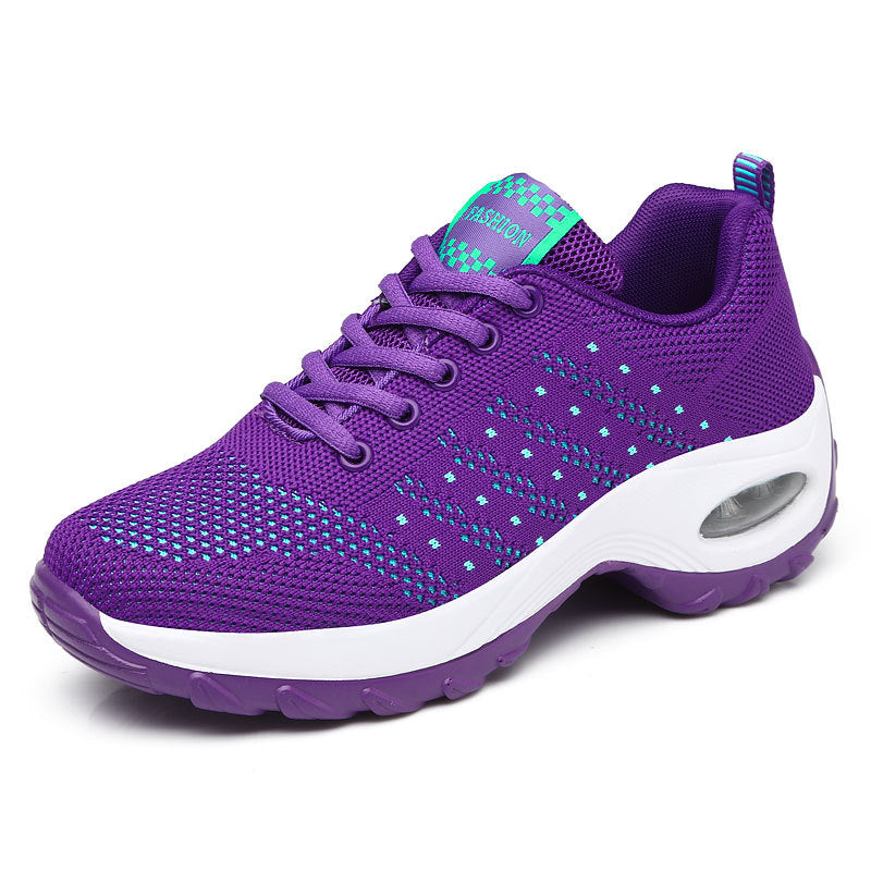 Damen Sportliche Lauf-Sneaker mit dämpfender Sohle und atmungsaktivem Obermaterial