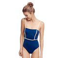 Damen Eleganter Hochgeschnittener Badeanzug R&B