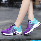 Damen Sportliche Freizeit-Sneaker mit atmungsaktivem Mesh-Obermaterial und dämpfender Sohle