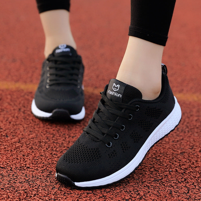 Damen Atmungsaktive Sport Sneakers mit rutschfester Laufsohle und flexiblem Design