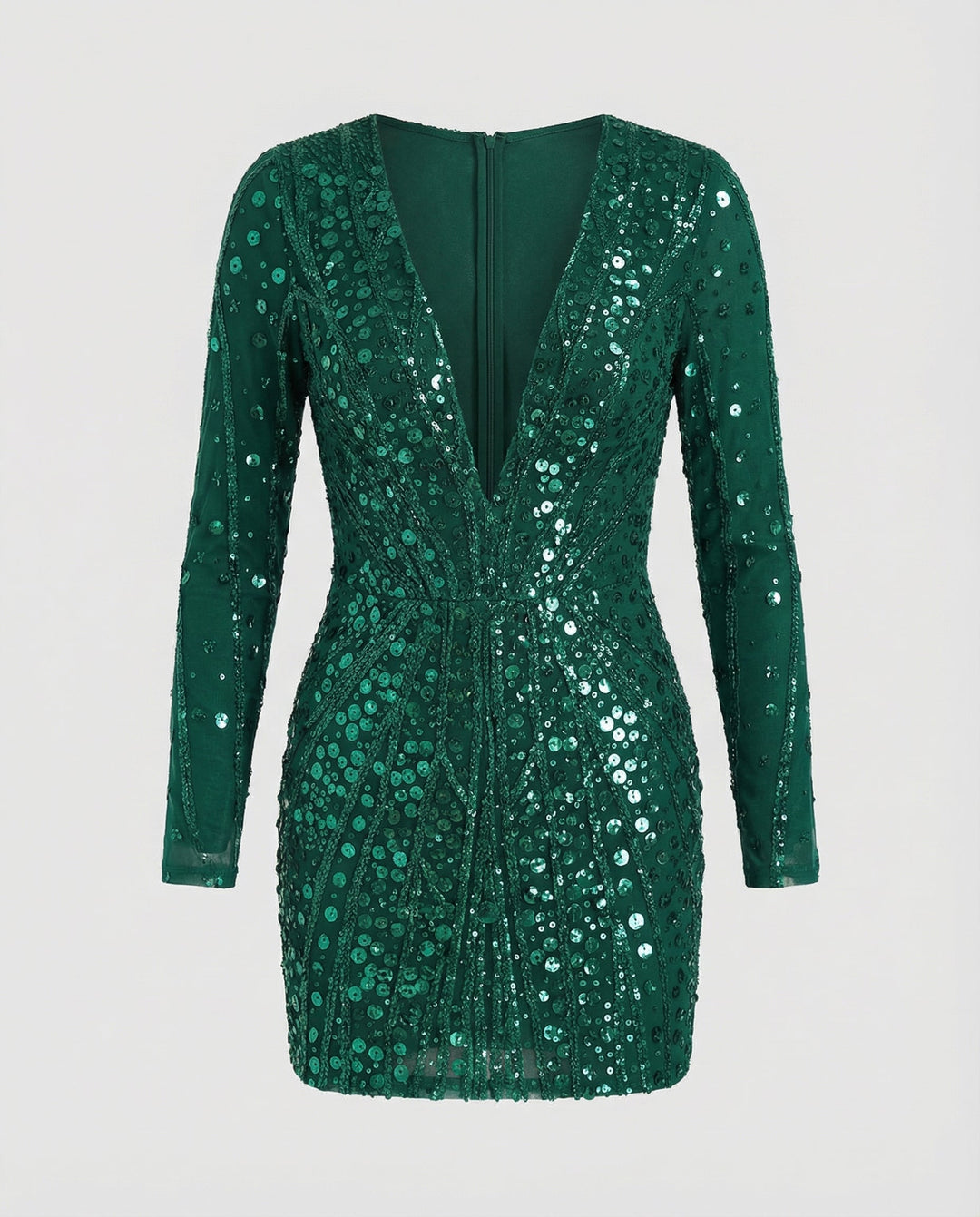 Golden Paillettenkleid Damen | R&B