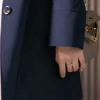 R&B | Stylischer Einreihiger Kurzer Trenchcoat für Damen