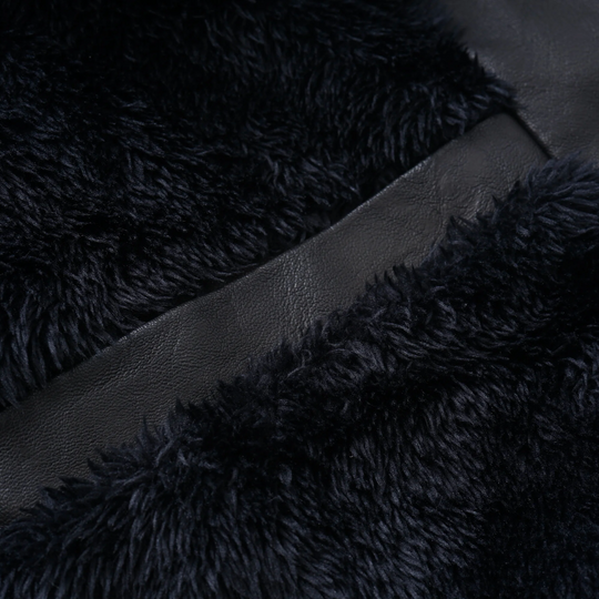 R&B | Hooded Lederjacke