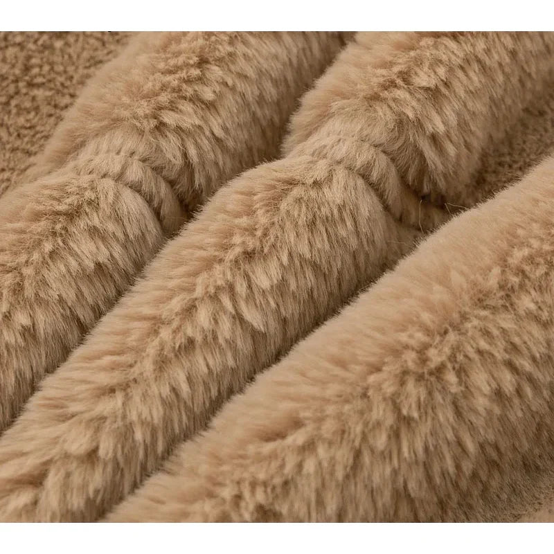 R&B | Schicke Winter Mode Teddy Jacke für Frauen