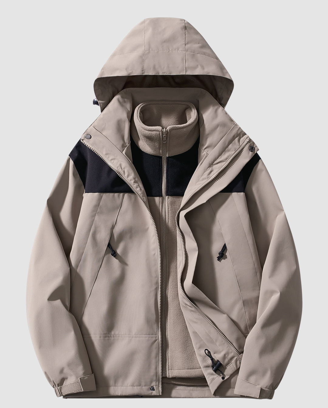 Warme Damen Winterjacke Fleece | R&B
