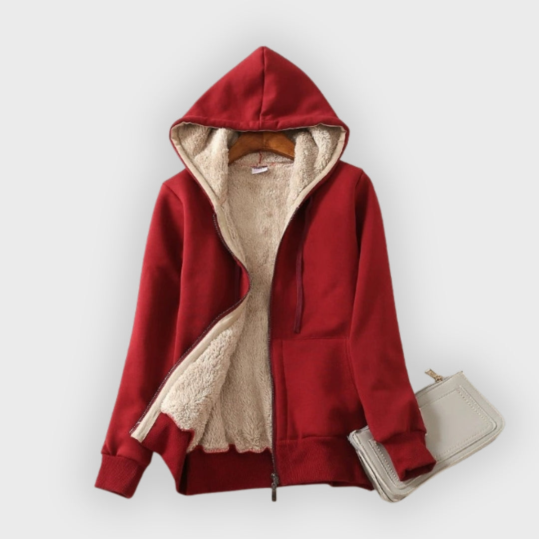R&B | Kapuzenjacke Sherpa Gefüttert