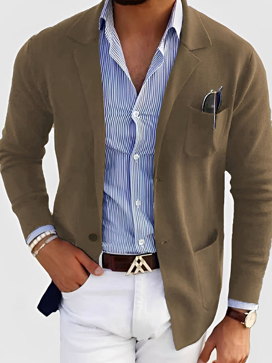 R&B | Eleganter Blazer mit Taschen für Männer