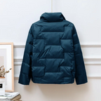 R&B | Gep quiltete Daunenjacke Rollkragen Daunenjacke