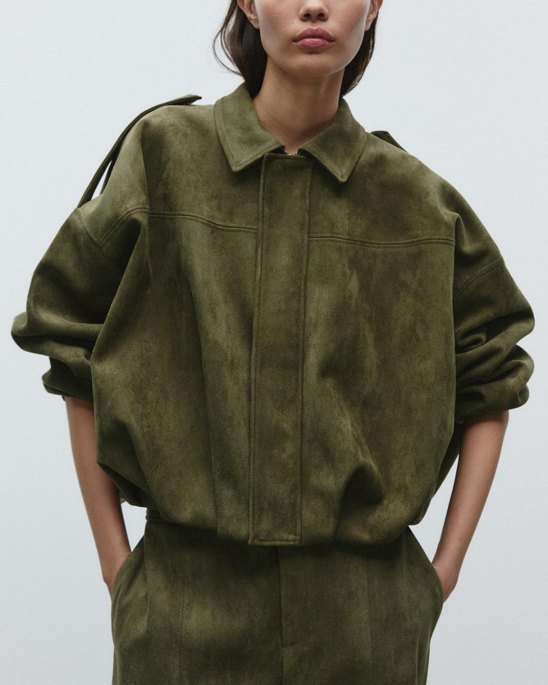 R&B | Damen Cropped Boxy Jacke