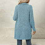 R&B | Einfarbiger Strickjacke