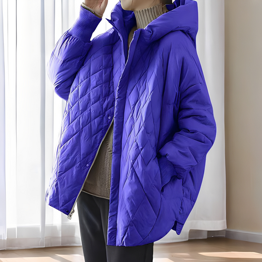 R&B | Lässiger Winter-Daunenmantel mit Reißverschluss für Damen